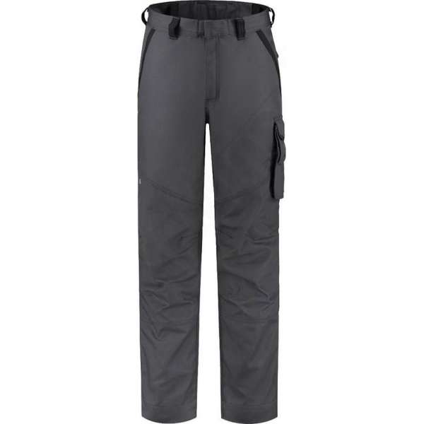 Dassy Stark Canvas werkbroek 200721 - binnenbeenlengte Standaard (81-86 cm) - Antracietgrijs/Zwart - 52 Dassy Stark Canvas werkbroek 200721 - binnenbeenlengte Standaard (81-86 cm) - Antracietgrijs/Zwart - 52