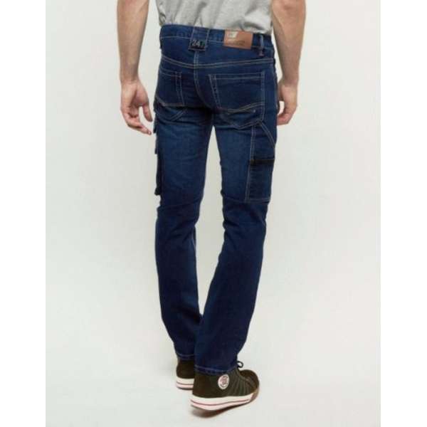 247 Jeans Spijkerbroek Rhino S20 Blauw - Werkkleding - L36-W38 247 Jeans Spijkerbroek Rhino S20 Blauw - Werkkleding - L36-W38