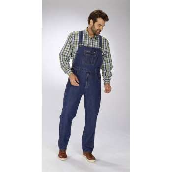 Stretch denim tuinbroek maat 28 (kort)