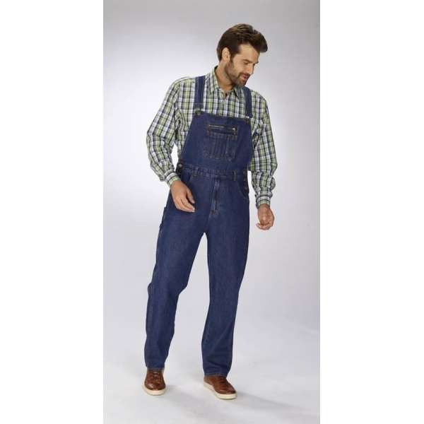 Stretch denim tuinbroek maat 28 (kort) Stretch denim tuinbroek maat 28 (kort)