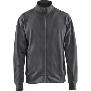 Blåkläder 3371-1158 Sweatshirt met rits Donkergrijs maat XL