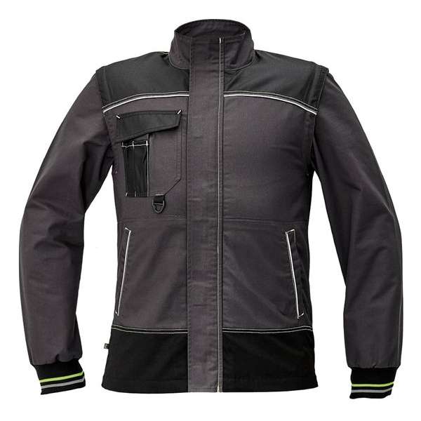 Knoxfield werkjas antraciet/geel, maat 50 Knoxfield werkjas antraciet/geel, maat 50