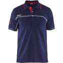 Blåkläder 3327-1050 Branded Poloshirt Marineblauw/Rood maat XXXL