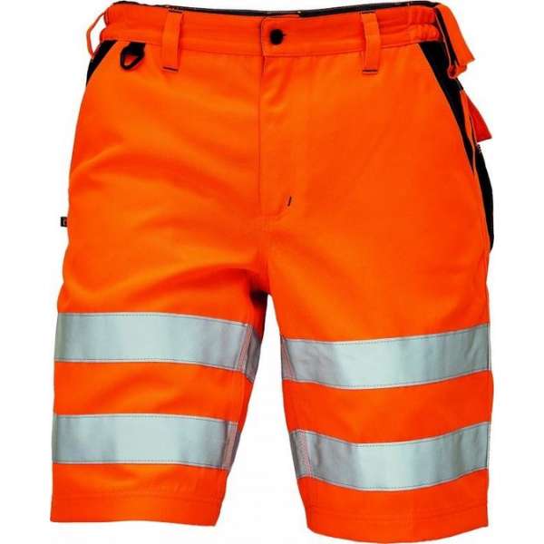 Korte werkbroek Knoxfield Hi-vis oranje maat 54 Korte werkbroek Knoxfield Hi-vis oranje maat 54