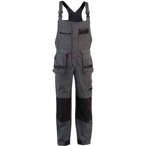 Breteloverall Assent Renmark 3147 antraciet/zwart maat 46 Breteloverall Assent Renmark 3147 antraciet/zwart maat 46