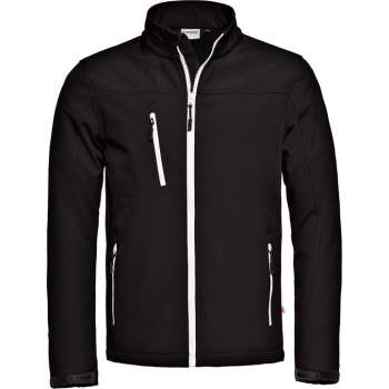 Contrasterend lichtgewicht jack, Kleur White/Red, Maat L