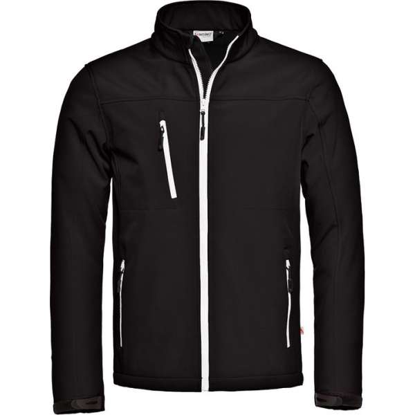 Contrasterend lichtgewicht jack, Kleur White/Red, Maat L