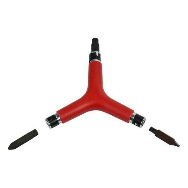 Icetoolz Y-bitsleutel 4x6 Mm Inbus 11 X 10 Cm Rood Icetoolz Y-bitsleutel 4x6 Mm Inbus 11 X 10 Cm Rood