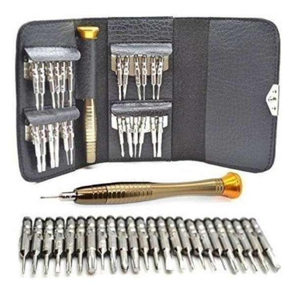 Pentalobe Torx - Precisie Schroevendraaier Set - 25 delig - Smartphone Pentalobe Torx - Precisie Schroevendraaier Set - 25 delig - Smartphone