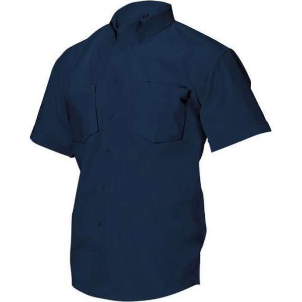 Tricorp OHK150 Overhemd - Korte mouw - Maat L - Marineblauw Tricorp OHK150 Overhemd - Korte mouw - Maat L - Marineblauw