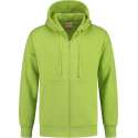 Workman Hooded Sweatvest Uni - 8419 lime green - Maat 3XL