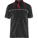 Blåkläder 3389 Poloshirt Zwart/Rood maat S