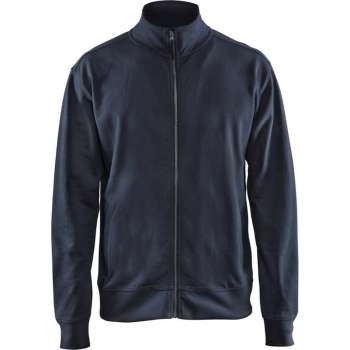 Blåkläder 3371-1158 Sweatshirt met rits Marineblauw maat XXXL