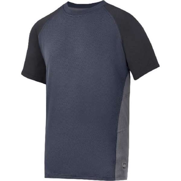 Snickers A.V.S. Advanced T-shirt - 2509-9504 - navy/zwart - maat M Snickers A.V.S. Advanced T-shirt - 2509-9504 - navy/zwart - maat M