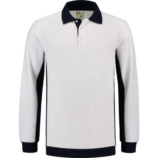 Lemon & Soda 4700 Unisex Regular Fit Polosweater-Pearl Grey/BK-XL Lemon & Soda 4700 Unisex Regular Fit Polosweater-Pearl Grey/BK-XL