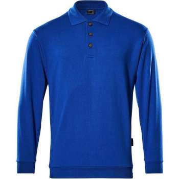Mascot polosweater Trinidad korenblauw