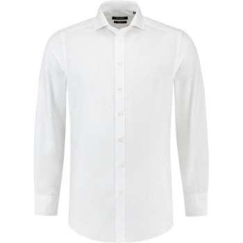 Tricorp Heren overhemd Oxford slim-fit - Corporate - 705007 - Wit - maat 40/5