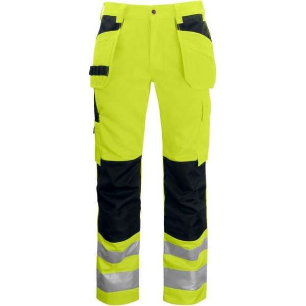 Projob Prio Werkbroek - Geel / Zwart - 6531 - maat 48 Projob Prio Werkbroek - Geel / Zwart - 6531 - maat 48