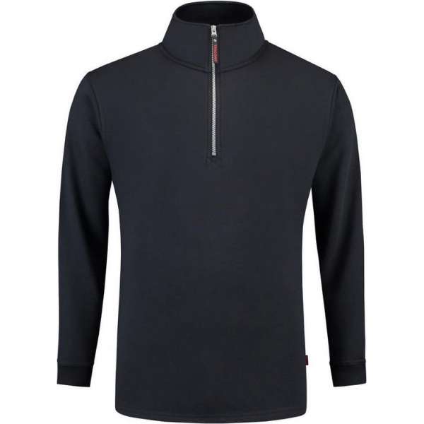Tricorp Sweater ritskraag - Casual - 301010 - Navy - maat 5XL