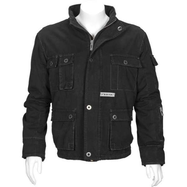 T'RIFFIC STORM Jack Canvas coat 100% katoen Zwart - Maat 2XL T'RIFFIC STORM Jack Canvas coat 100% katoen Zwart - Maat 2XL
