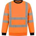 Yoworkwear Sweater RWS Fluor Oranje - Maat 3XL