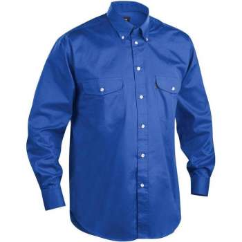 Blåkläder 3230-1135 Twill Overhemd Korenblauw maat S