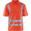 Blåkläder 3310-1009 Piqué Polo High Vis Rood Highviz maat XXXL