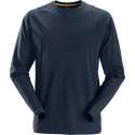 Snickers Workwear AllroundWork, T-Shirt met Lange Mouwen 2410 donkerblauw S