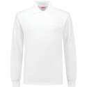 Workman Polosweater Outfitters - 2301 wit + borstzakje - Maat L