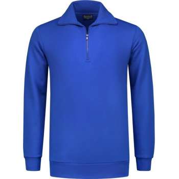 Workman Zipper Sweater Outfitters - 7704 royal blue - Maat S