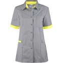 Haen / Ballyclare Dames Zorgjas Fijke Grey cross / Sulfur Yellow - Maat XS