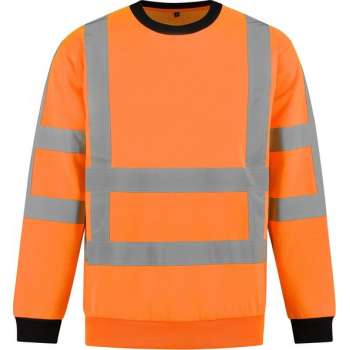 Yoworkwear Sweater RWS Fluor Oranje - Maat XS