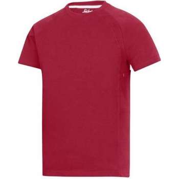 Snickers t-shirt 2504 rood maat L