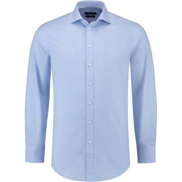 Tricorp 705007 Overhemd Slim Fit Blauw maat 40/5 Tricorp 705007 Overhemd Slim Fit Blauw maat 40/5