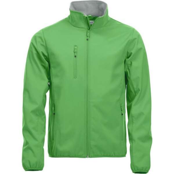 Clique Basic Softshell Jas Heren Appelgroen maat XS Clique Basic Softshell Jas Heren Appelgroen maat XS
