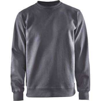 Blåkläder 3364-1048 Sweatshirt Jersey Ronde Hals Grijs maat XXL
