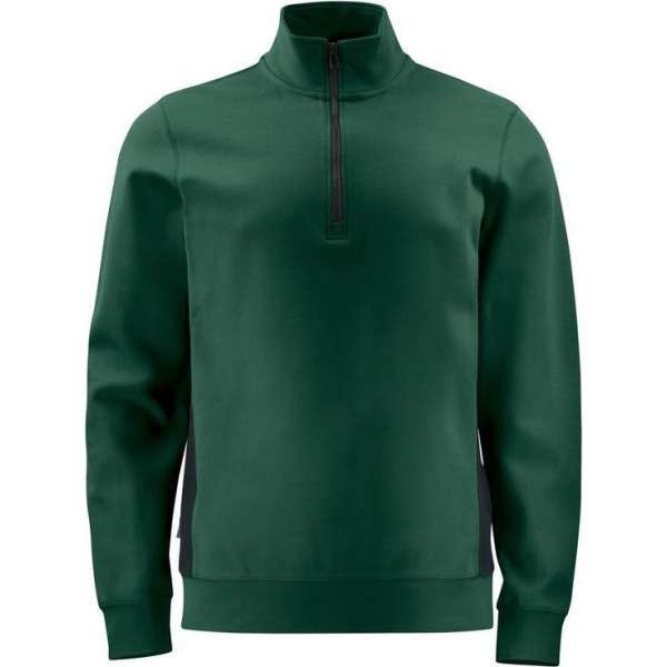 Projob Sweater met halve ritssluiting 642128 Woudgroen - Maat XL Projob Sweater met halve ritssluiting 642128 Woudgroen - Maat XL