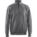 Blåkläder 3369-1158 Sweatshirt met 1/2 rits Grijs maat XXXL