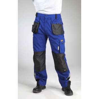 Broek, kleur koninklijk, voor werk en beroep, maat 56