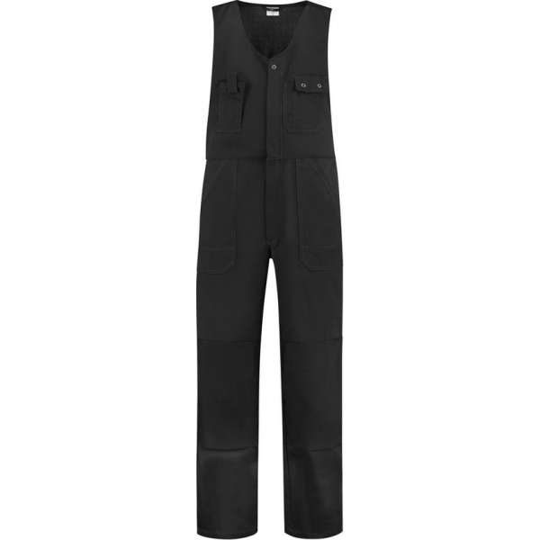 EM Workwear Bodybroek katoen/polyester zwart maat 44 EM Workwear Bodybroek katoen/polyester zwart maat 44
