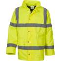 YOKO- JACKET - REFLECTIEF - REGENJAS - VEILIGHEIDSJAS - MET CAPUCHON - LARGE