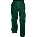 Dassy Nashville Tweekleurige werkbroek 200658 - binnenbeenlengte Standaard (81-86 cm) - Flessengroen/Zwart - 62