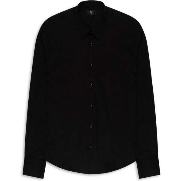 YCLO Enno Button Shirt Black YCLO Enno Button Shirt Black