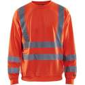 Blaklader Sweatshirt High Vis - High Vis Rood - M