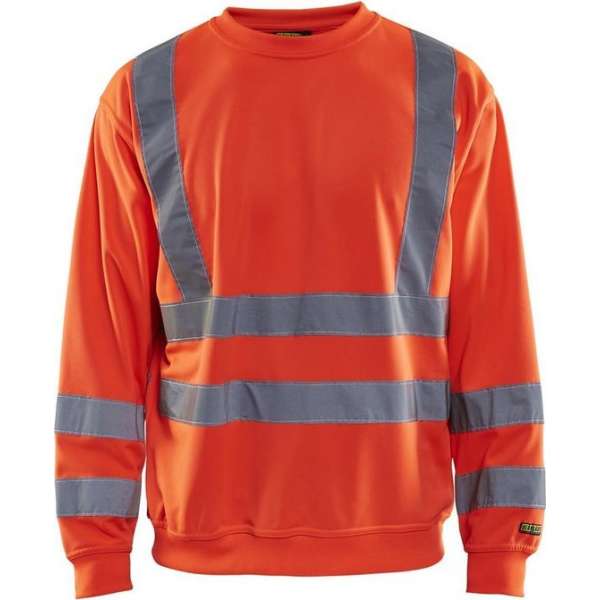 Blaklader Sweatshirt High Vis - High Vis Rood - M Blaklader Sweatshirt High Vis - High Vis Rood - M