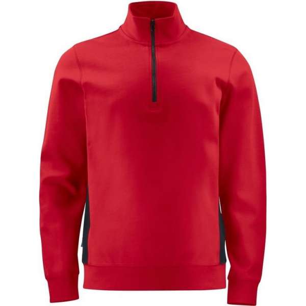 Projob Sweater met halve ritssluiting 642128 Rood - Maat L Projob Sweater met halve ritssluiting 642128 Rood - Maat L
