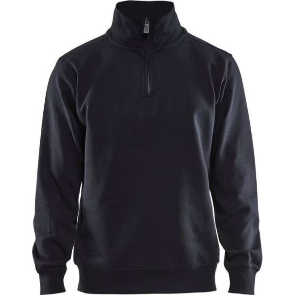 Blaklader 3365 Werksweater 1/2 Rits Zwart Blaklader 3365 Werksweater 1/2 Rits Zwart