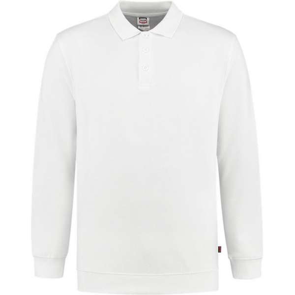 Tricorp Polo Sweater Boord 60°C Wasbaar 301016 Wit - Maat XXL Tricorp Polo Sweater Boord 60°C Wasbaar 301016 Wit - Maat XXL