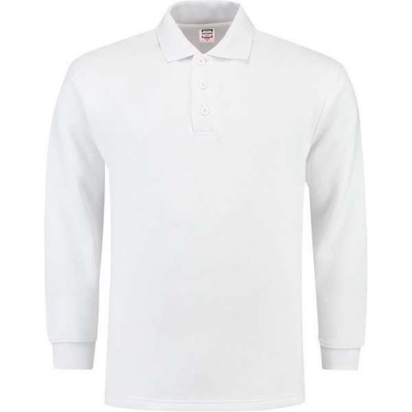 Tricorp Polosweater - Casual - 301004 - Wit - maat 5XL Tricorp Polosweater - Casual - 301004 - Wit - maat 5XL