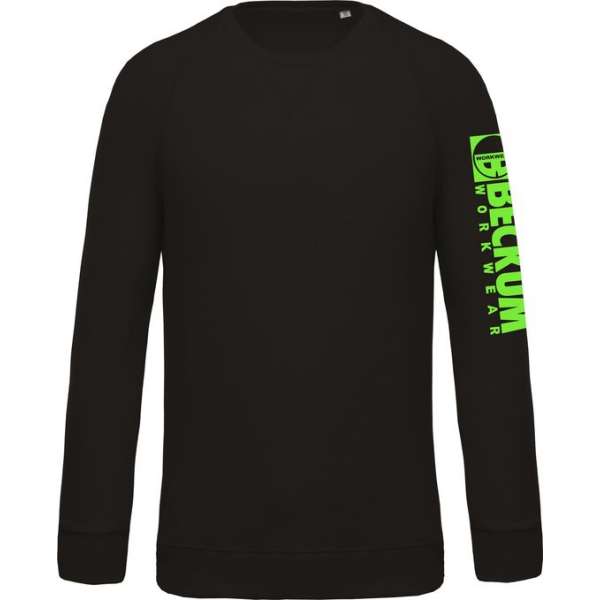 Beckum Workwear EBTR05 Sweater met logo Zwart XL Beckum Workwear EBTR05 Sweater met logo Zwart XL